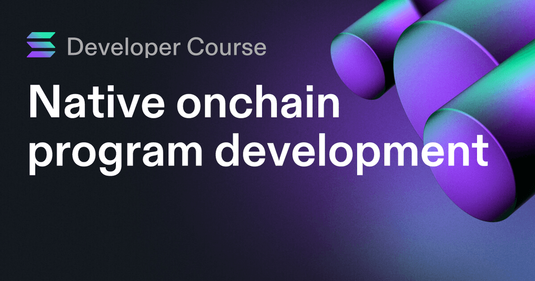 Native onchain program development