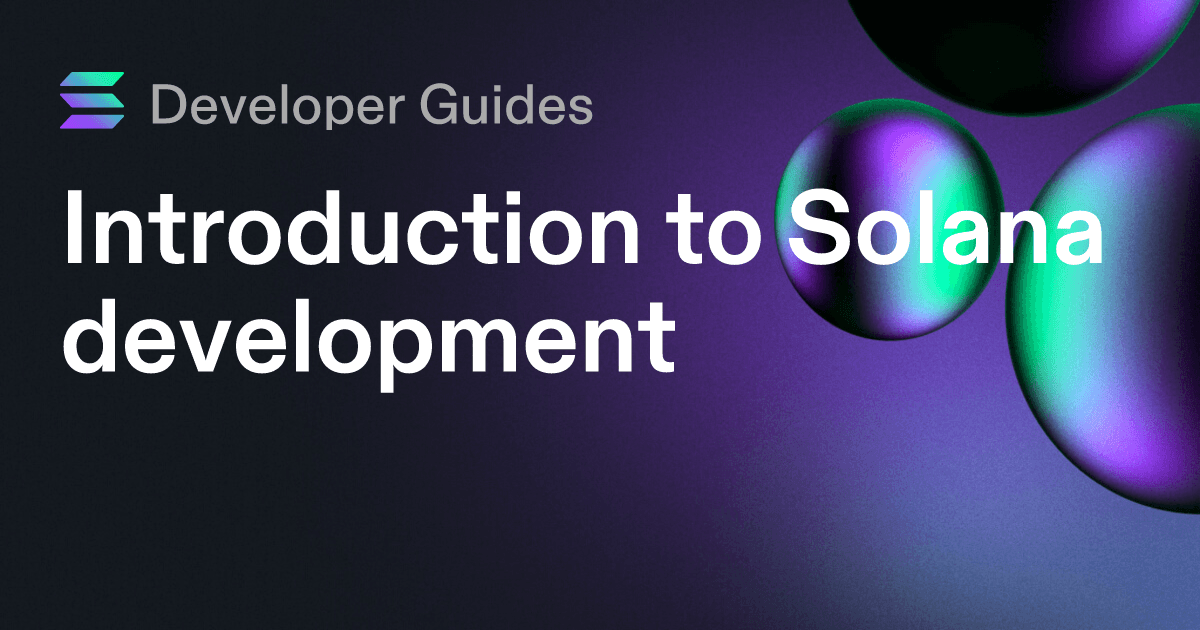 Intro to Solana development (using only your browser)